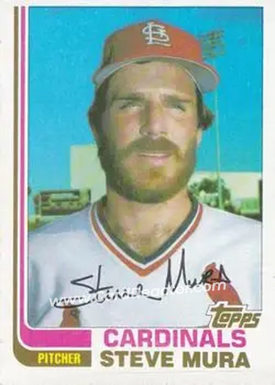 1982 Topps Traded #79T - Steve Mura - St. Louis Cardinals