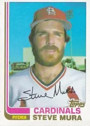 1982 Topps Traded #79T - Steve Mura - St. Louis Cardinals