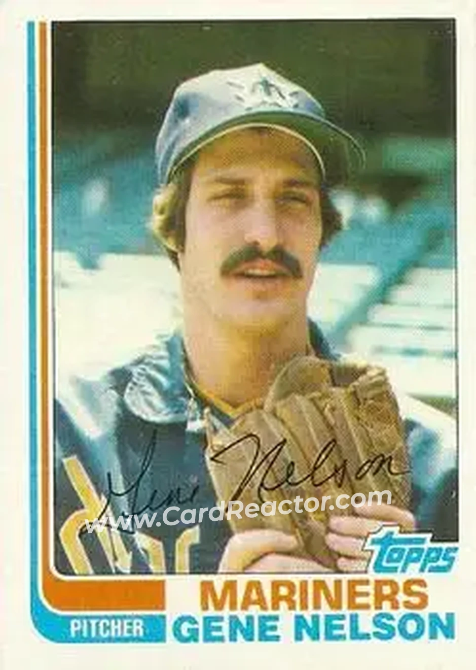 1982 Topps Traded #80T - Gene Nelson - Seattle Mariners - Front