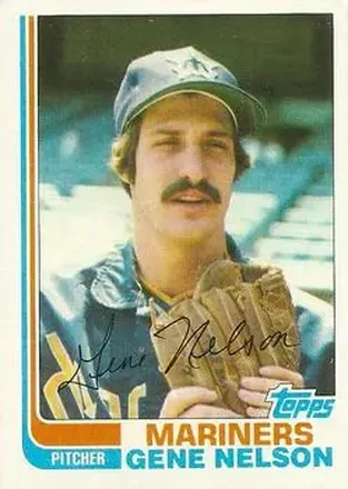 1982 Topps Traded #80T - Gene Nelson - Seattle Mariners 1982 Topps Traded #80T - Gene Nelson - Seattle Mariners