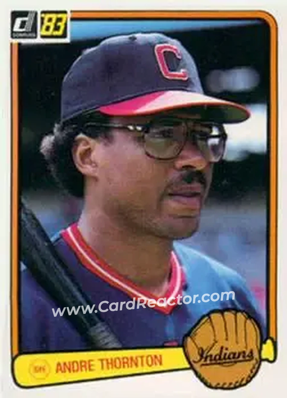 1983 Donruss #211 - Andre Thornton - Cleveland Indians - Front 1983 Donruss #211 - Andre Thornton - Cleveland Indians - Front
