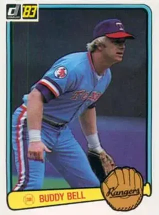 1983 Donruss #215 - Buddy Bell - Texas Rangers