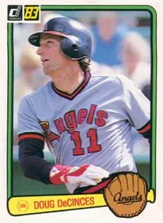 1983 Donruss #216 - Doug DeCinces - California Angels