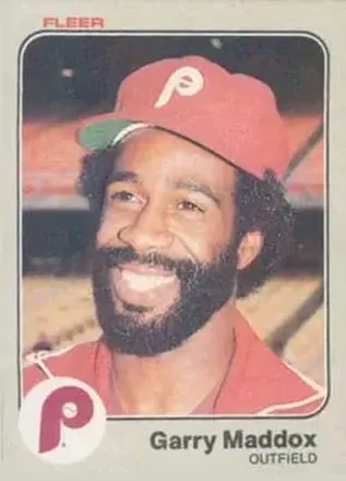 1983 Fleer #164 - Garry Maddox - Philadelphia Phillies