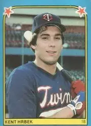 1983 Fleer Star Stickers #135 - Kent Hrbek - Minnesota Twins