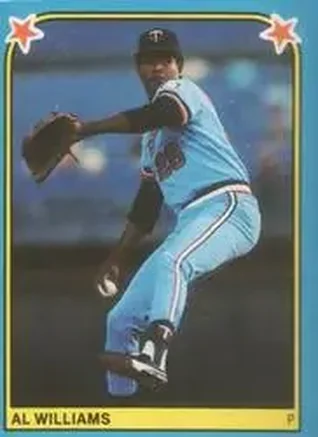 1983 Fleer Star Stickers #137 - Al Williams - Minnesota Twins 1983 Fleer Star Stickers #137 - Al Williams - Minnesota Twins