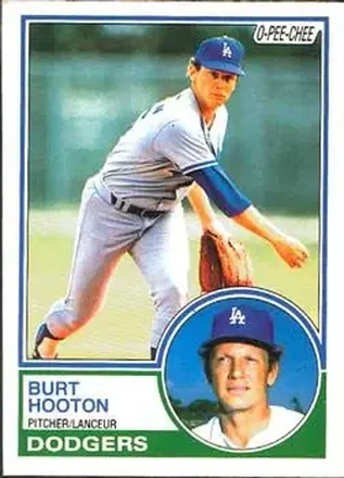 1983 O-Pee-Chee #82 - Burt Hooton - Los Angeles Dodgers 1983 O-Pee-Chee #82 - Burt Hooton - Los Angeles Dodgers