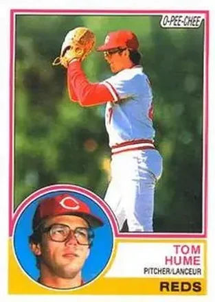 1983 O-Pee-Chee #86 - Tom Hume - Cincinnati Reds 1983 O-Pee-Chee #86 - Tom Hume - Cincinnati Reds
