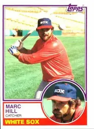 1983 Topps #124 - Marc Hill - Chicago White Sox