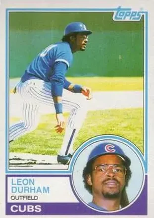 1983 Topps #125 - Leon Durham - Chicago Cubs