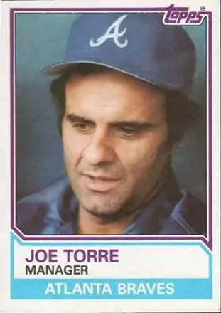 1983 Topps #126 - Joe Torre - Atlanta Braves