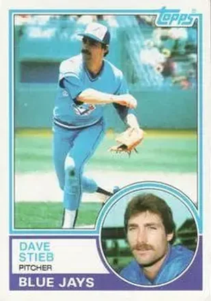 1983 Topps #130 - Dave Stieb - Toronto Blue Jays