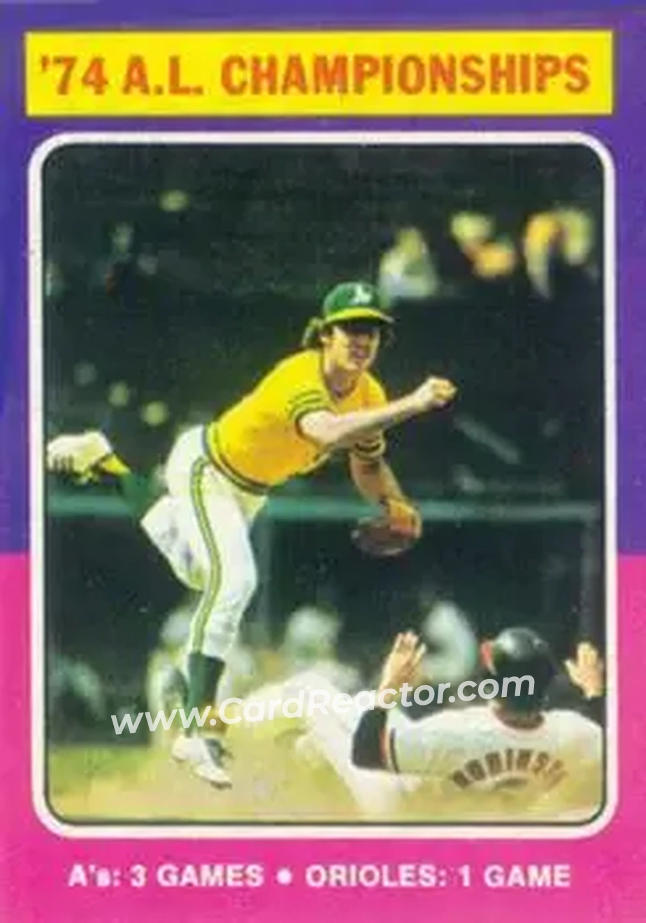 1975 Topps #459 - Card #459 - Front