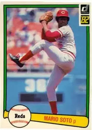 1982 Donruss #103 - Mario Soto - Cincinnati Reds