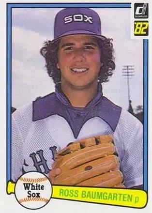 1982 Donruss #104 - Ross Baumgarten - Chicago White Sox