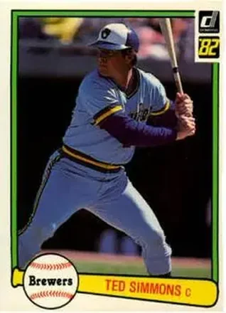 1982 Donruss #106 Ted Simmons