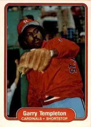 1982 Fleer #131 - Garry Templeton - St. Louis Cardinals 1982 Fleer #131 - Garry Templeton - St. Louis Cardinals