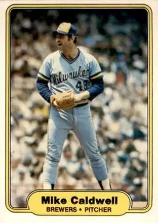 1982 Fleer #136 - Mike Caldwell - Milwaukee Brewers 1982 Fleer #136 - Mike Caldwell - Milwaukee Brewers