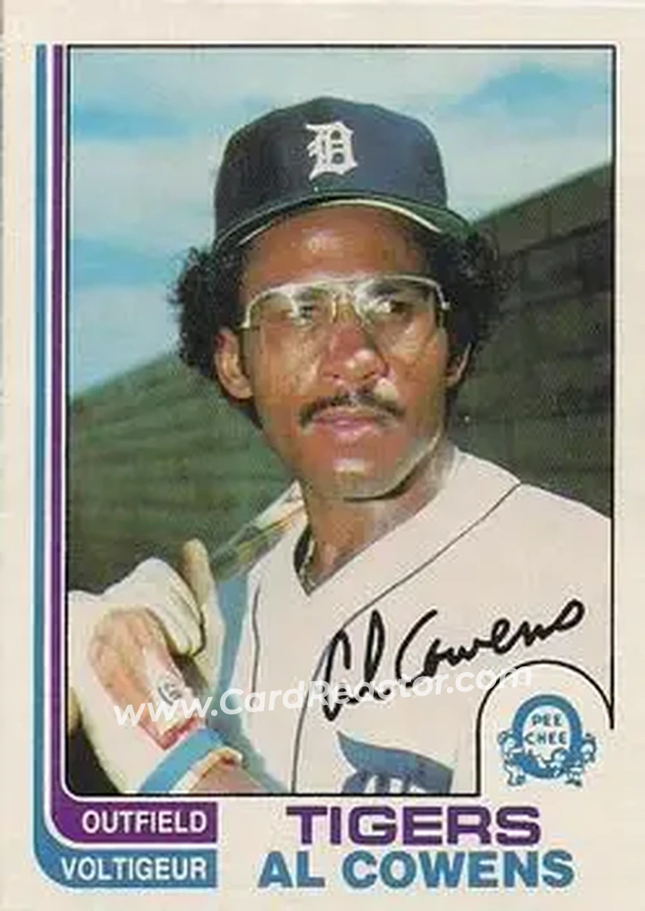 1982 O-Pee-Chee #103 - Al Cowens - Detroit Tigers - Front 1982 O-Pee-Chee #103 - Al Cowens - Detroit Tigers - Front