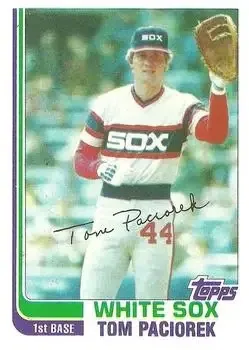 1982 Topps Traded feature card
