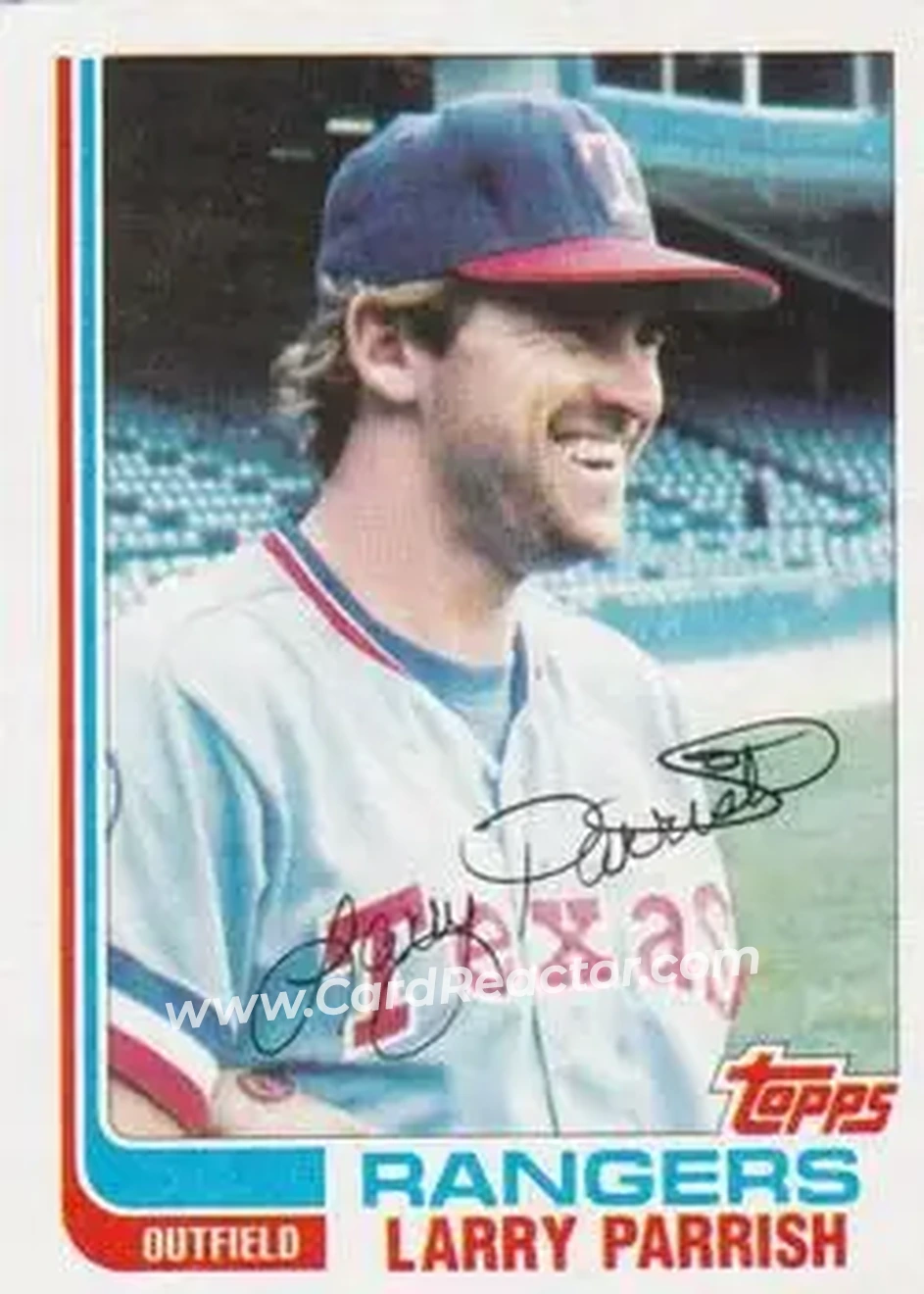 1982 Topps Traded #86T - Larry Parrish - Texas Rangers - Front