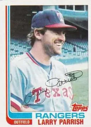 1982 Topps Traded #86T - Larry Parrish - Texas Rangers