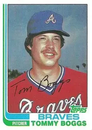 1982 Topps #61 - Tommy Boggs - Atlanta Braves 1982 Topps #61 - Tommy Boggs - Atlanta Braves