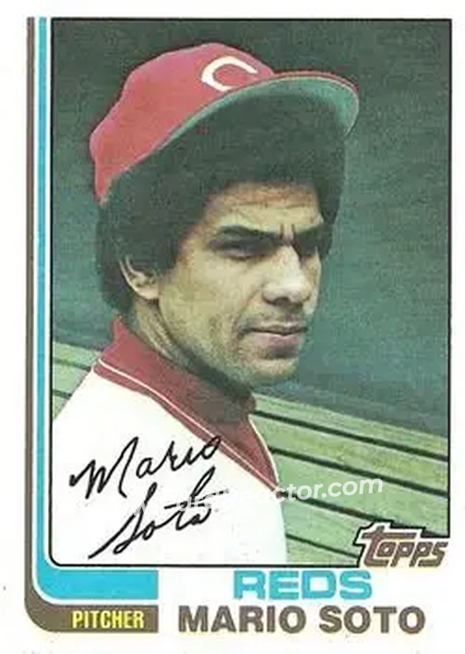 1982 Topps #63 - Mario Soto - Cincinnati Reds - Front