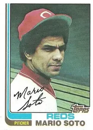 1982 Topps #63 - Mario Soto - Cincinnati Reds