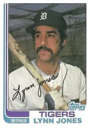 1982 Topps #64 - Lynn Jones - Detroit Tigers 1982 Topps #64 - Lynn Jones - Detroit Tigers