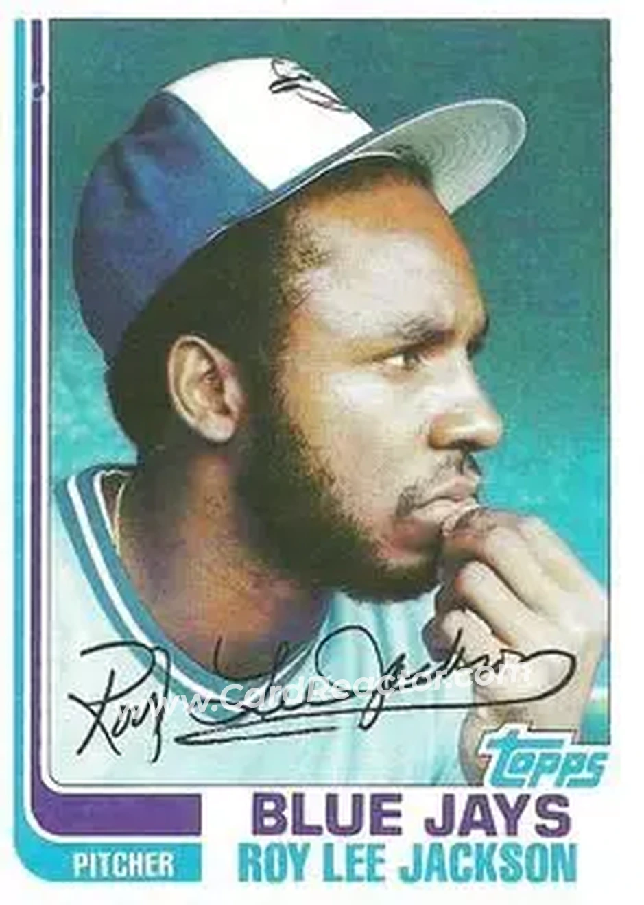 1982 Topps #71 - Roy Lee Jackson - Toronto Blue Jays - Front 1982 Topps #71 - Roy Lee Jackson - Toronto Blue Jays - Front