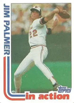 1982 Topps #81 - Jim Palmer - Baltimore Orioles