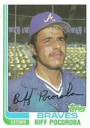 1982 Topps #88 - Biff Pocoroba - Atlanta Braves 1982 Topps #88 - Biff Pocoroba - Atlanta Braves