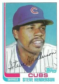 1982 Topps feature card