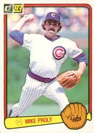 1983 Donruss #225 - Mike Proly - Chicago Cubs