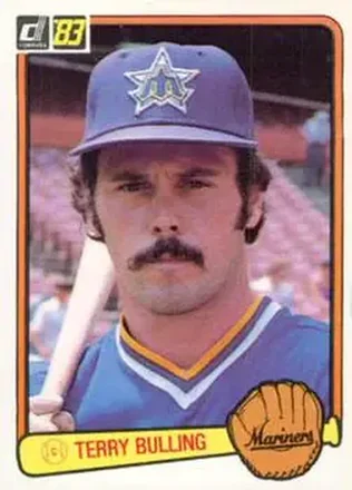 1983 Donruss #226 - Terry Bulling - Seattle Mariners