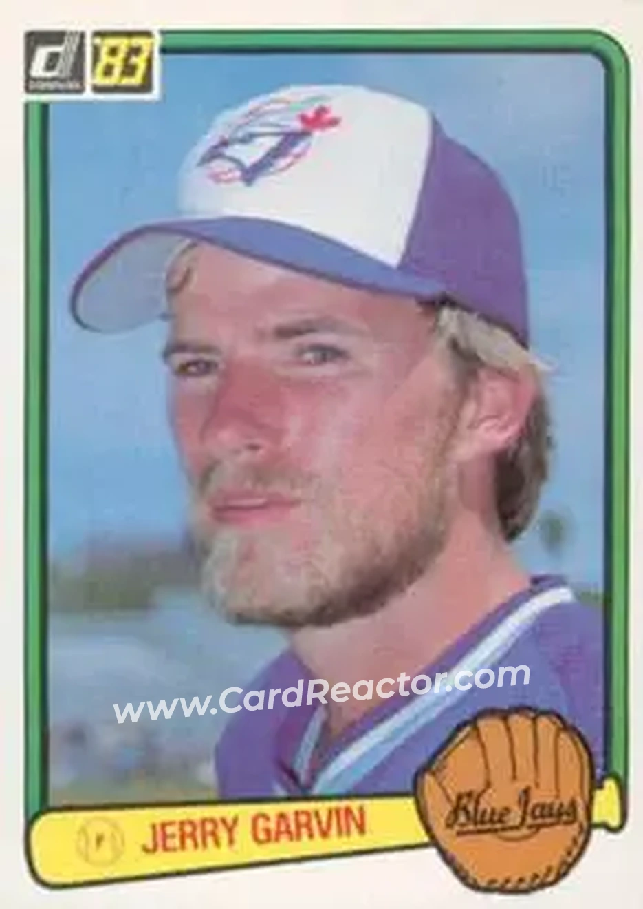 1983 Donruss #227 - Jerry Garvin - Toronto Blue Jays - Front