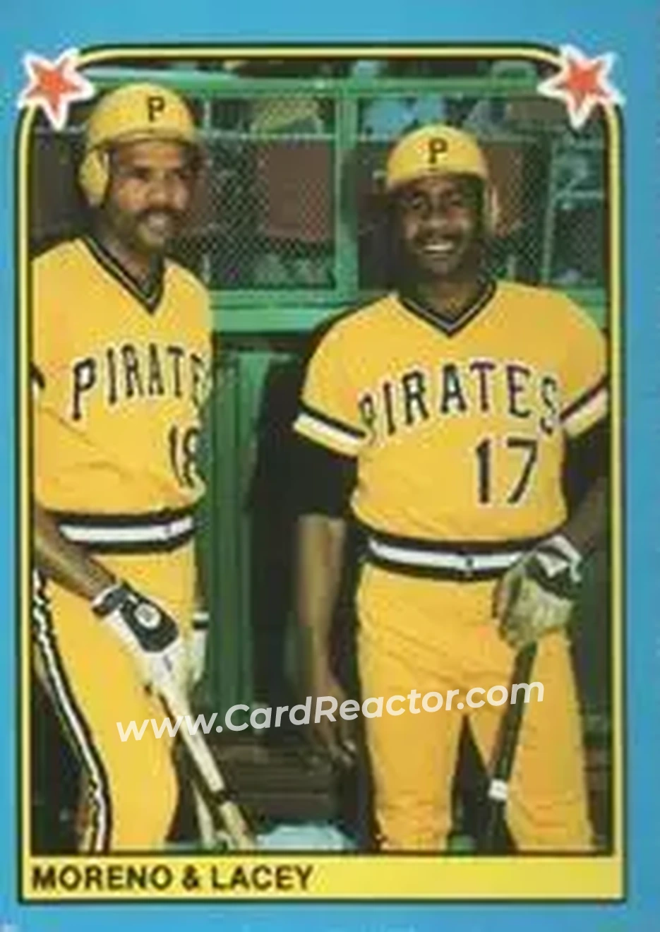 1983 Fleer Star Stickers #142 - Card #142 - Pittsburgh Pirates - Front 1983 Fleer Star Stickers #142 - Card #142 - Pittsburgh Pirates - Front