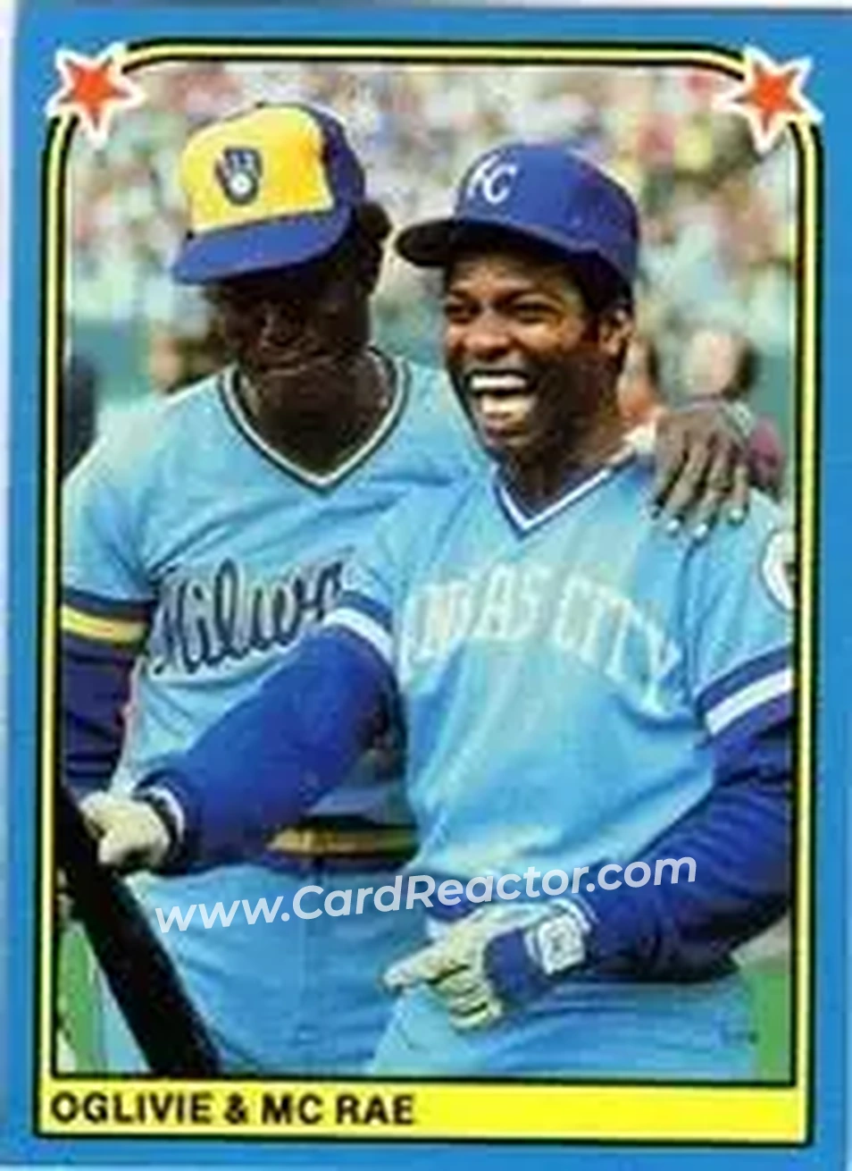 1983 Fleer Star Stickers #146 - Card #146 - Front