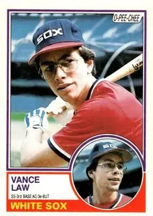 1983 O-Pee-Chee #98 - Vance Law - Chicago White Sox
