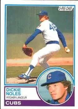 1983 O-Pee-Chee feature card