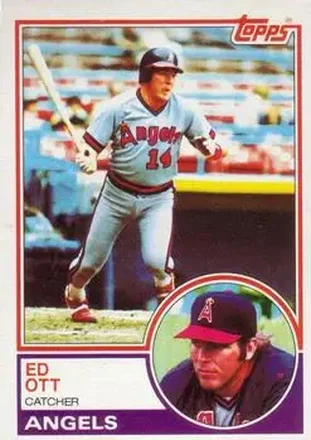 1983 Topps #131 - Ed Ott - California Angels