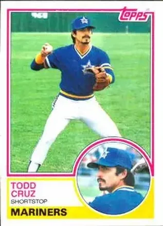 1983 Topps #132 - Todd Cruz - Seattle Mariners
