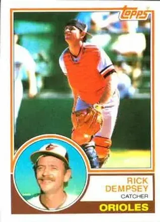 1983 Topps #138 - Rick Dempsey - Baltimore Orioles 1983 Topps #138 - Rick Dempsey - Baltimore Orioles