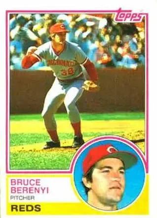 1983 Topps #139 - Bruce Berenyi - Cincinnati Reds