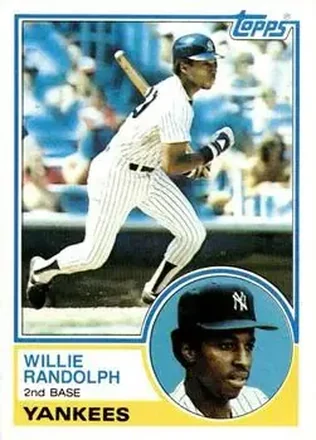 1983 Topps #140 - Willie Randolph - New York Yankees