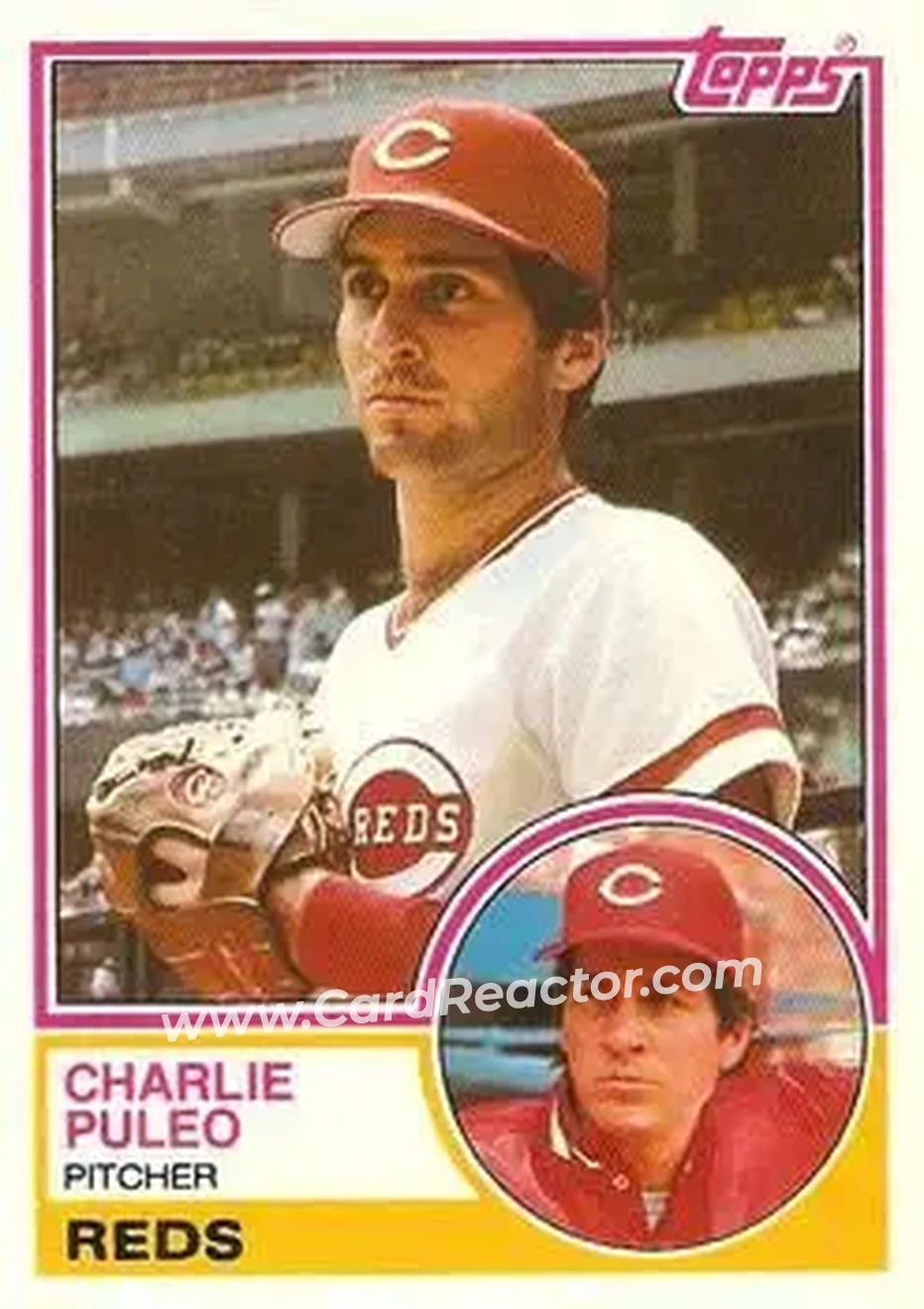 1983 Topps Traded #88T - Charlie Puleo - Cincinnati Reds - Front