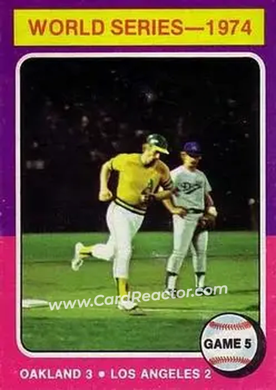 1975 Topps #465 - Card #465 - Front 1975 Topps #465 - Card #465 - Front