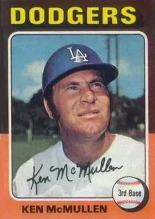 1975 Topps #473 - Ken McMullen - Los Angeles Dodgers