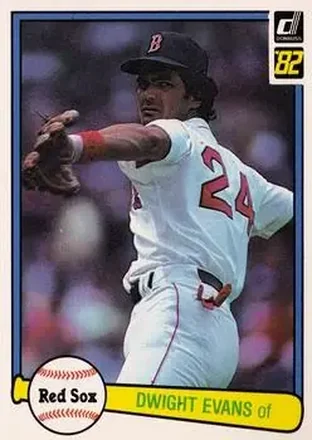 1982 Donruss #109 - Dwight Evans - Boston Red Sox